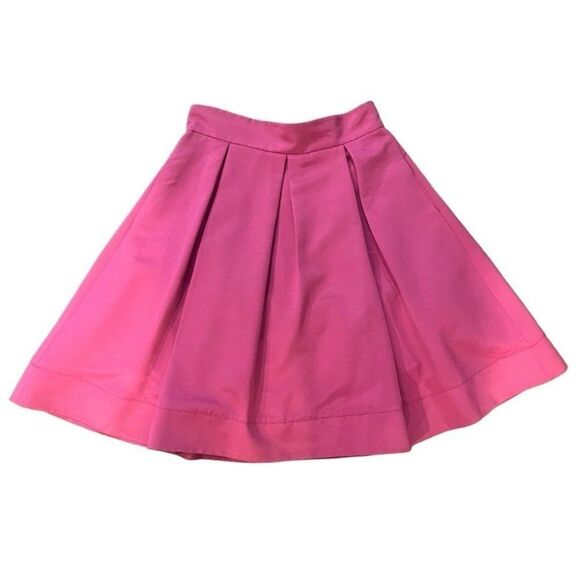 Eliza J Women's Pink Pleated Midi Skirt Size 14 Plus Size EUC - Picture 2 of 3